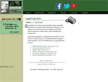 Tablet Screenshot of greengoat.org